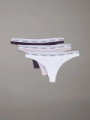 Dámská tanga Calvin Klein 3pack QD5209/QA7