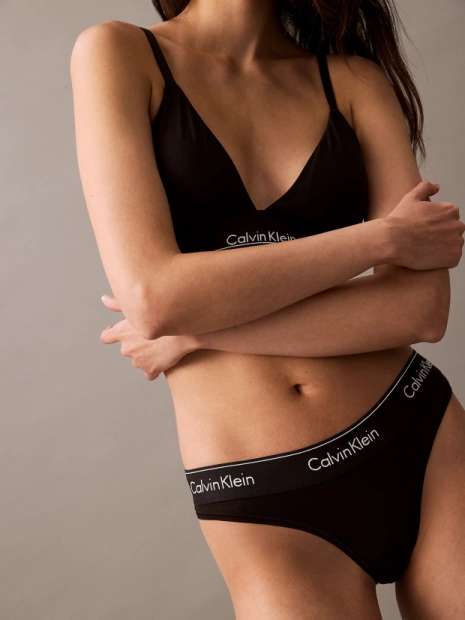 Dámská tanga Calvin Klein F3786/6WA(3)