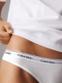 Dámská tanga Calvin Klein 3pack QD5209/W9F(4)4