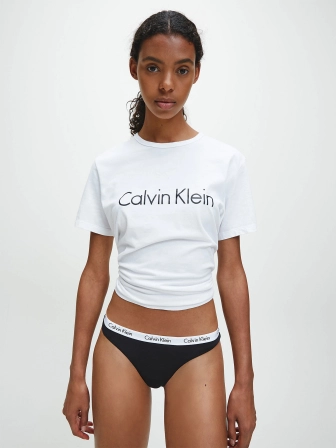 Dámská tanga Calvin Klein 3 pack QD3587/001