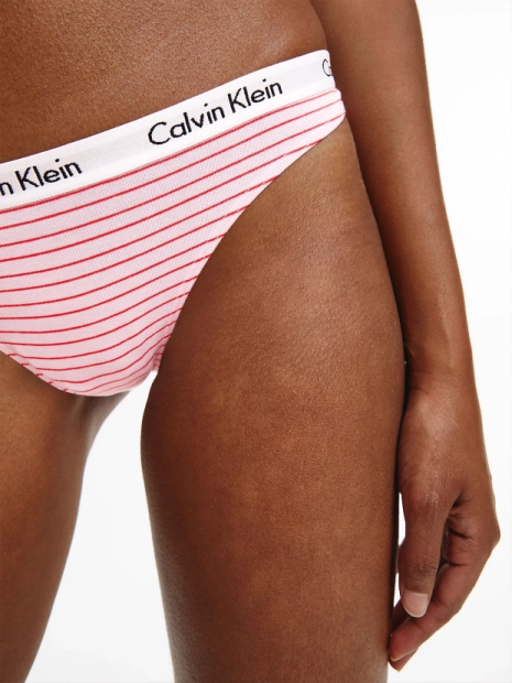 Dámská tanga Calvin Klein 3 pack QD3587/W5A(4)