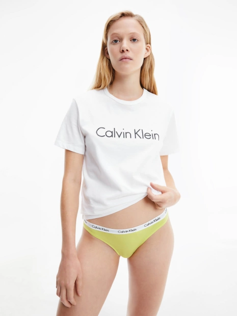 Dámská tanga Calvin Klein 3 pack QD3587/13X (5)