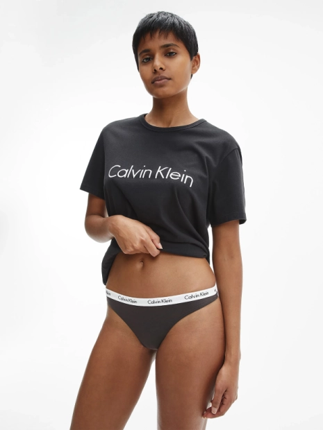 Dámská tanga Calvin Klein 3pack QD3587/1CX(7)