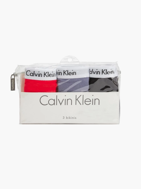 Kalhotky Calvin Klein 3pack QD3588/1CX(7)