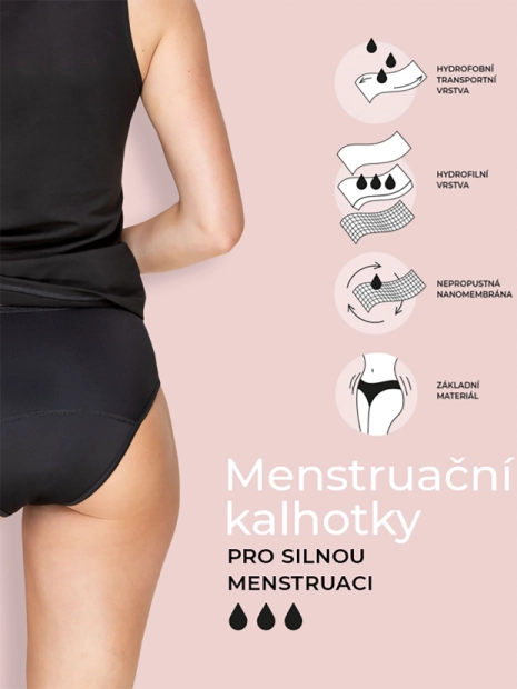 Menstruační kalhotky Timo 191500/04