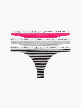 tanga Calvin Klein 3 pack - QD3587/658