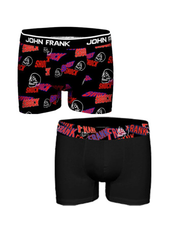 Pánské boxerky John Frank 2 pack JF2BHYPE07